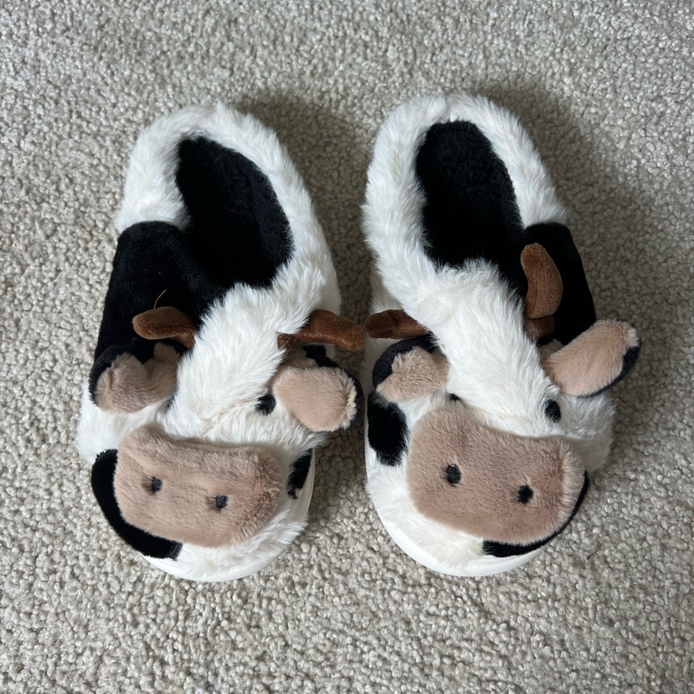 Cute Cow Slippers